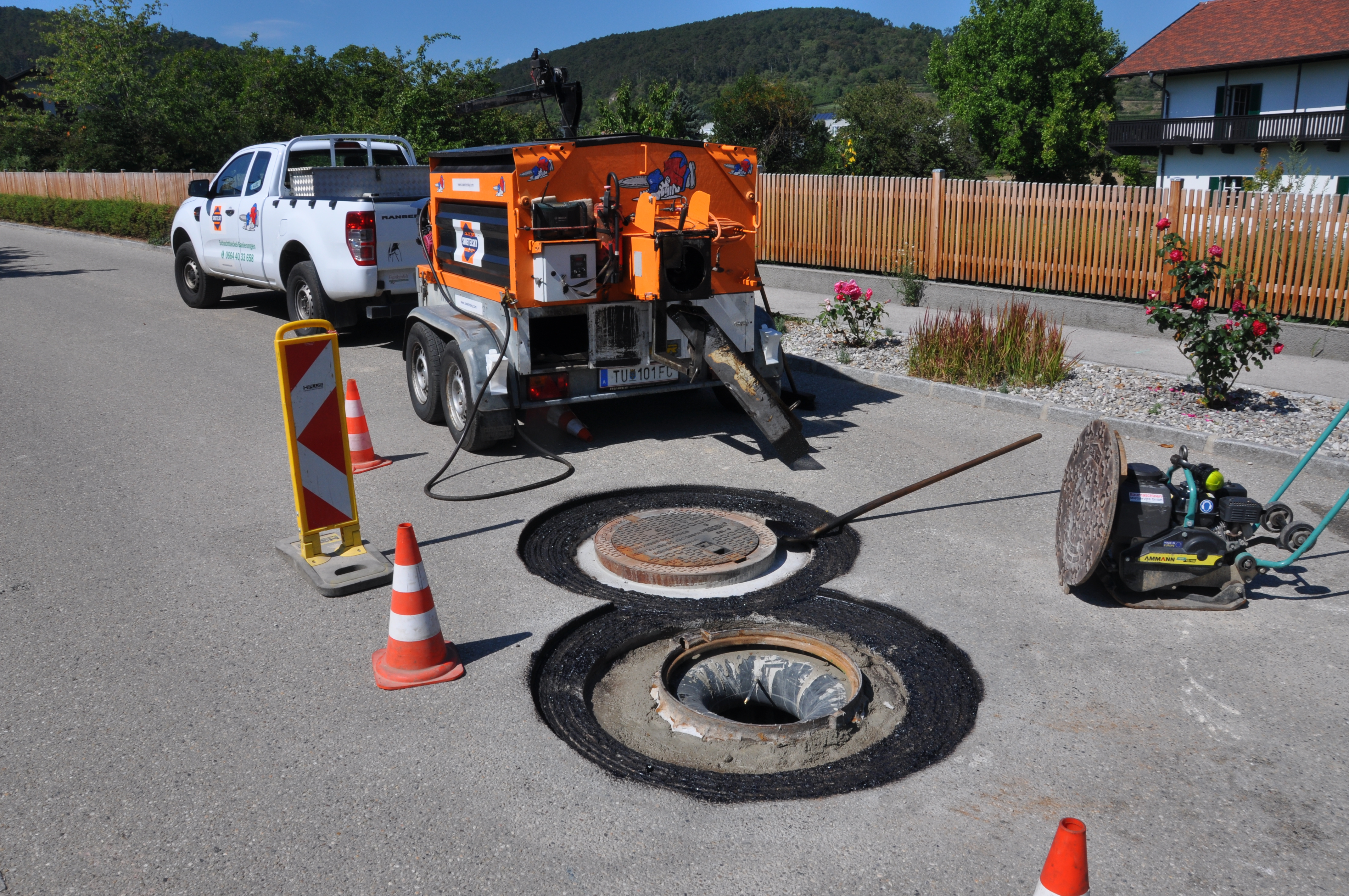 Schachtdeckel sanieren, heben und angleichen - Gespecialiseerde competenties