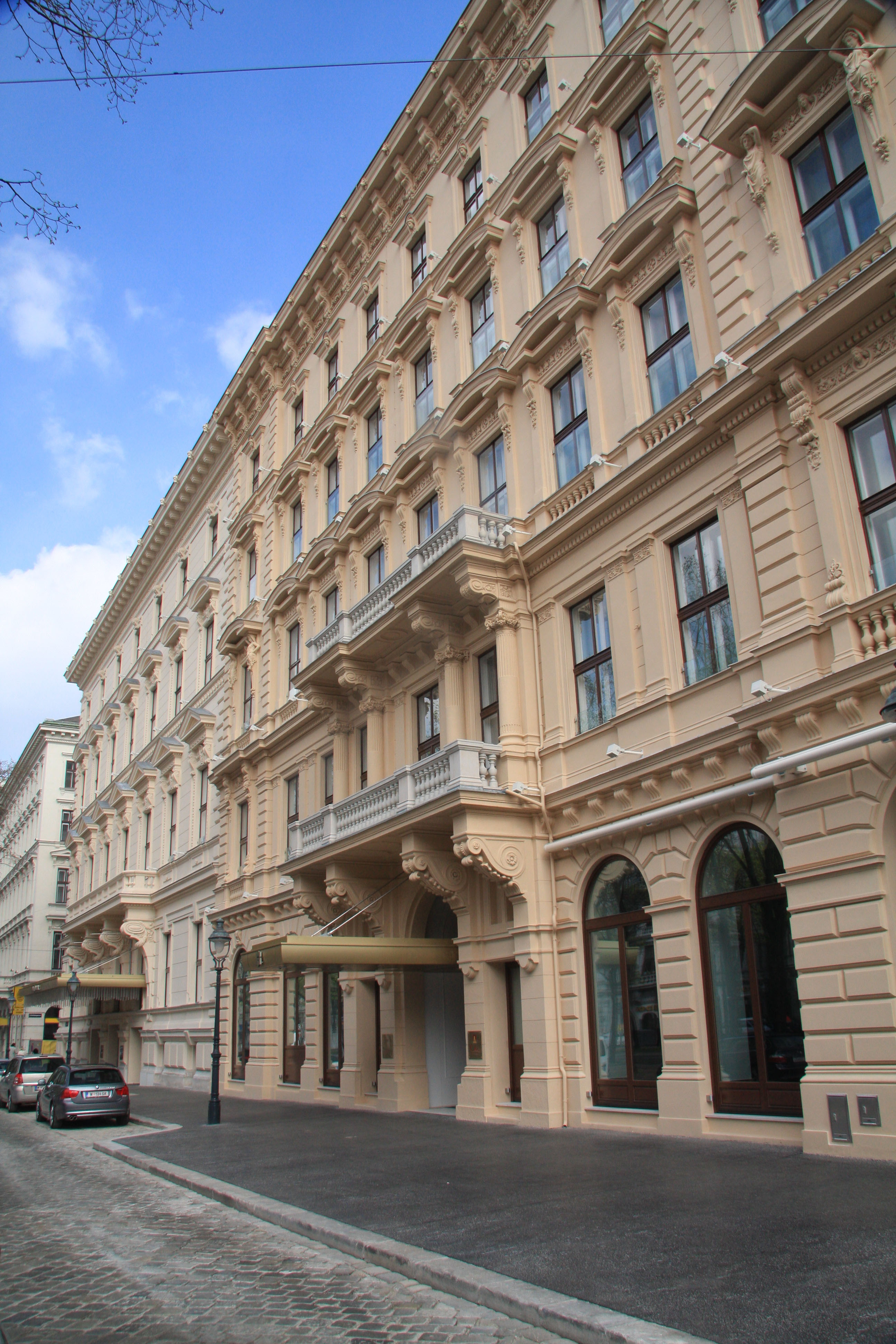 Hotel Ritz Carlton Schubertring - Bouw