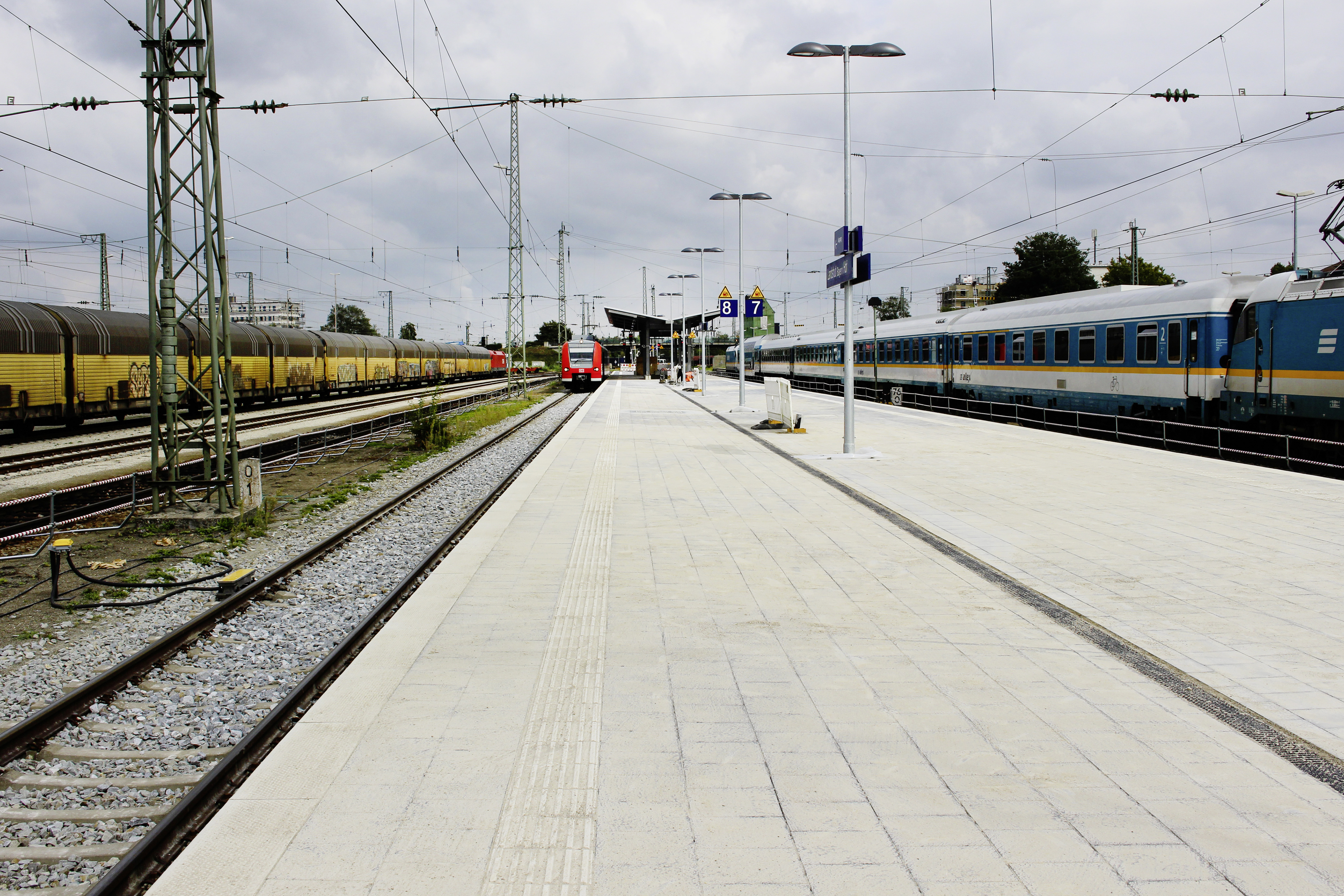 Bahnsteig, Landshut - Civiele bouwkunde