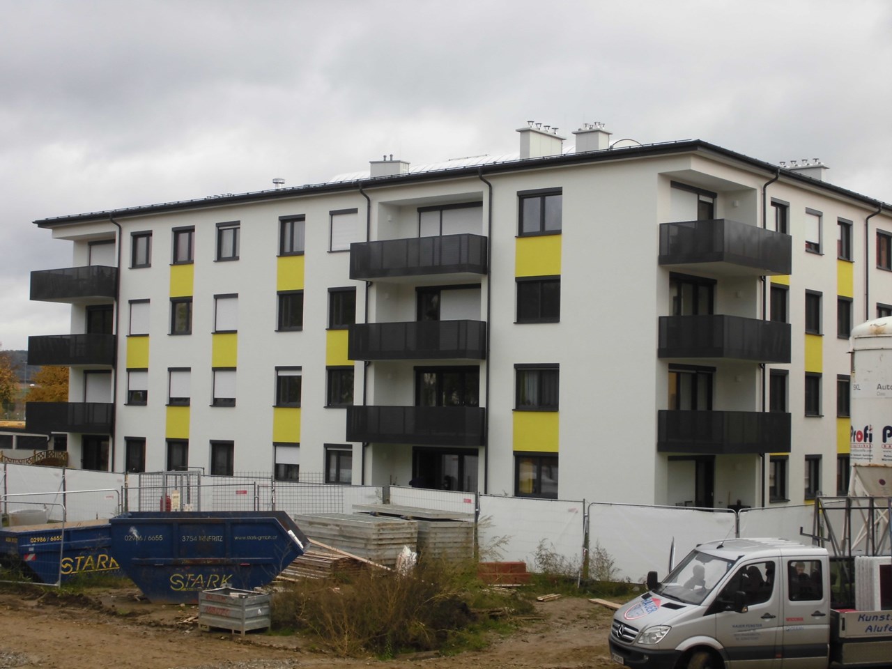 WHA Horn - 3580 Hopfengartenstraße - Bauteil I - IV - Civiele bouwkunde WHA Horn - 3580 Hopfengartenstraße - Bauteil I - IV - Civiele bouwkunde