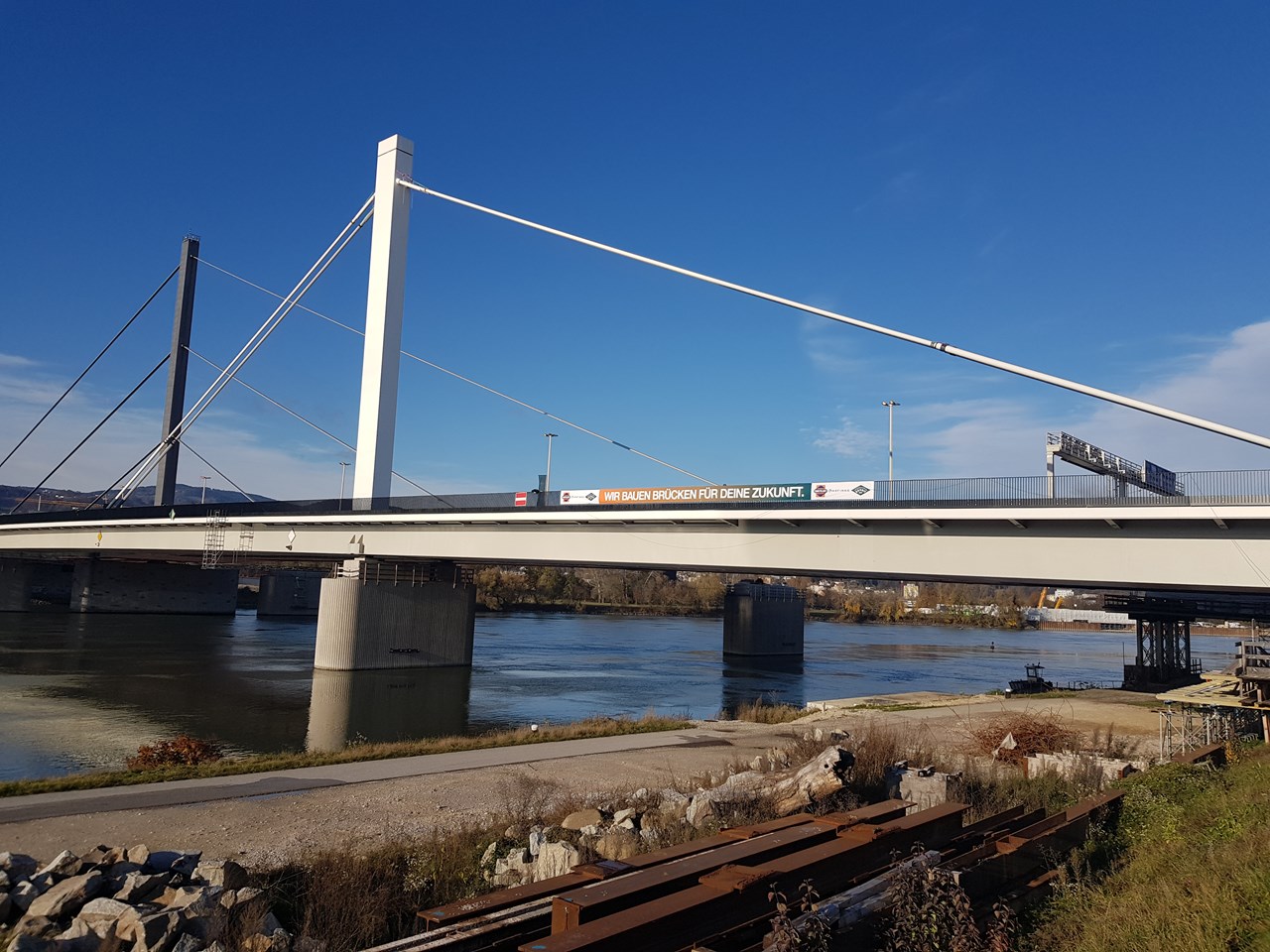 Linz A7 Bypassbrücken  - Wegen- en bruggenbouw Linz A7 Bypassbrücken  - Wegen- en bruggenbouw