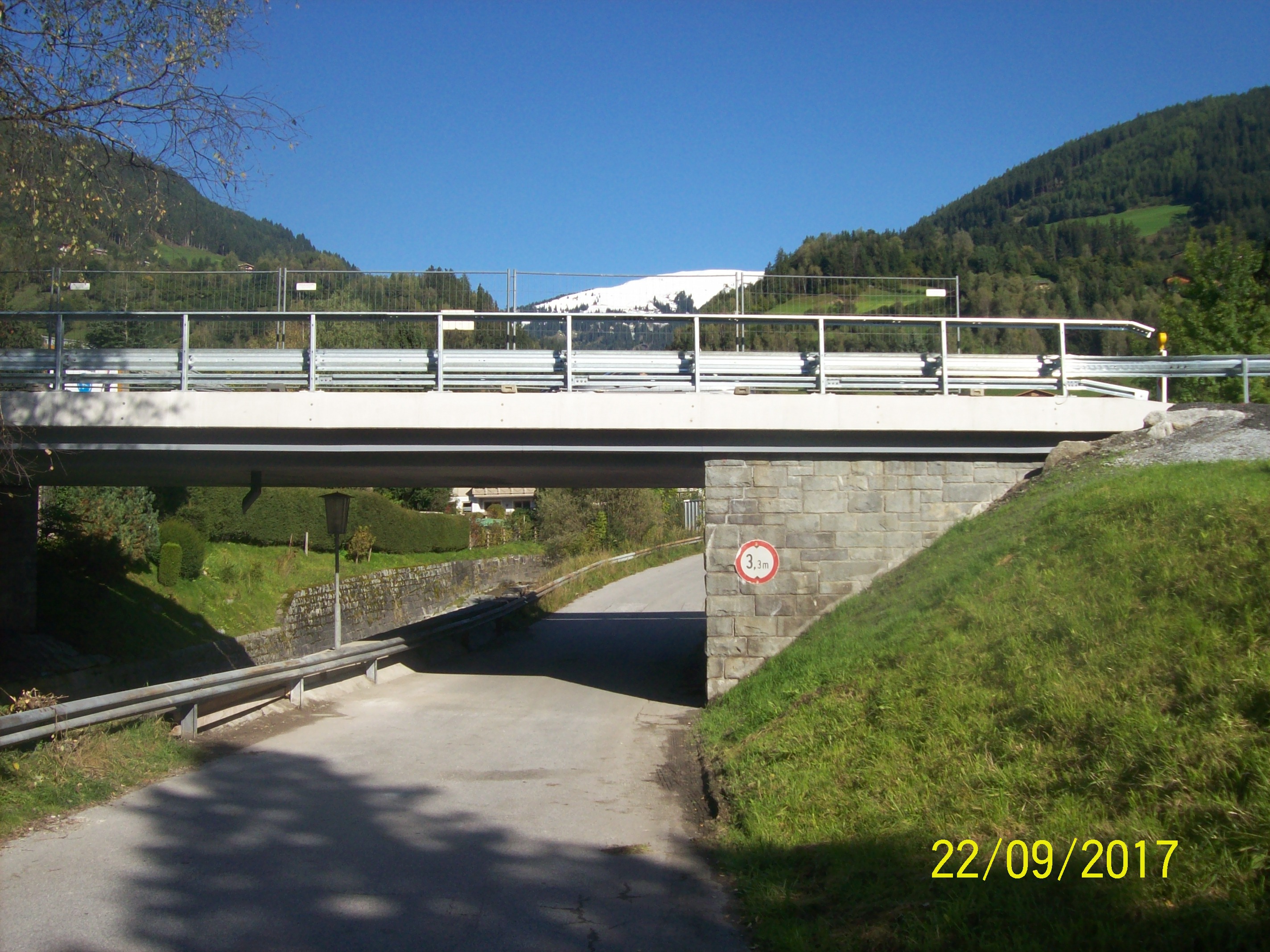 Mühlbachbrücken B165 in Mühlbach im Pinzgau - Wegen- en bruggenbouw