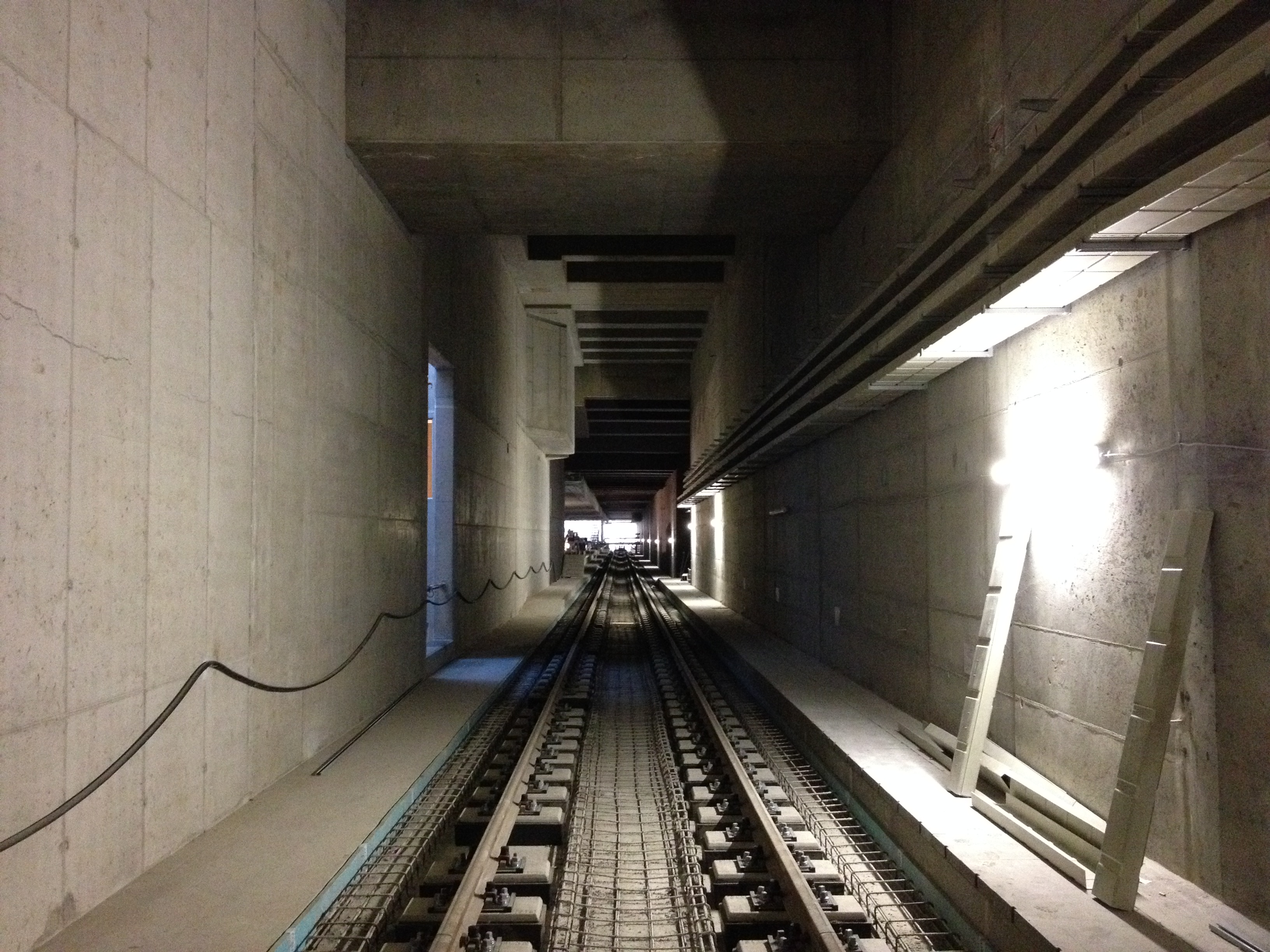 U-Bahn Wien - Baulos U1-8 Alaudagasse - Tunnelbouw