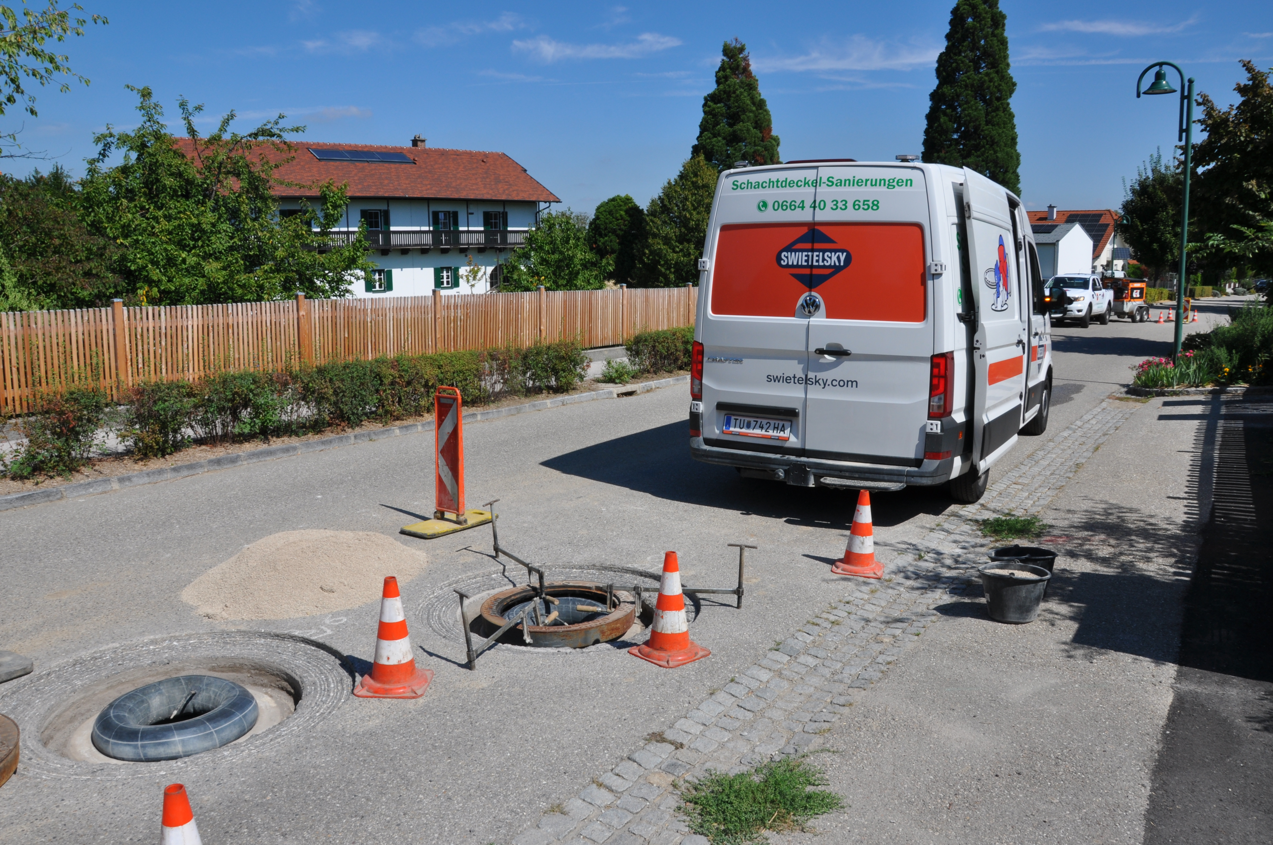 Schachtdeckel sanieren, heben und angleichen - Gespecialiseerde competenties