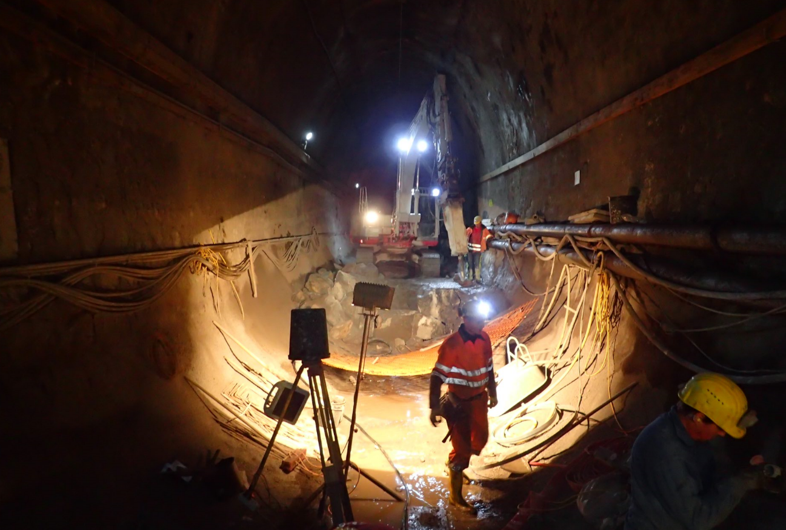 Sanierung Bosrucktunnel - Tunnelbouw