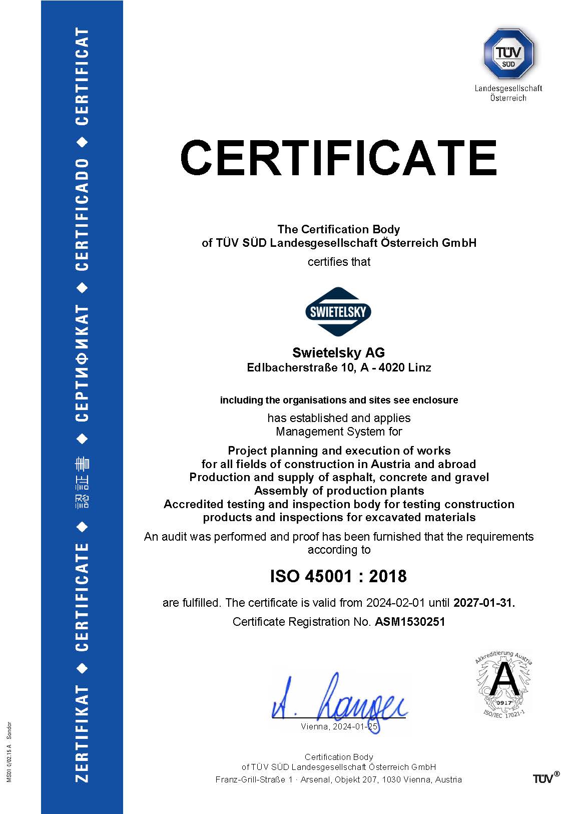 ISO 45001 Pagina 1