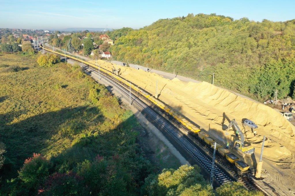 Gödöllő -Hatvan vasúti vonalszakasz pályaépítési és kapcsolódó munkák megvalósítása - Spoorwegbouw